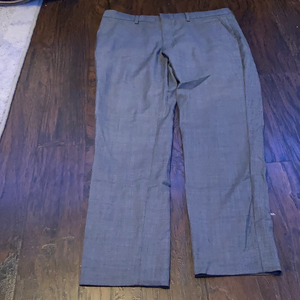 Grey suit pants